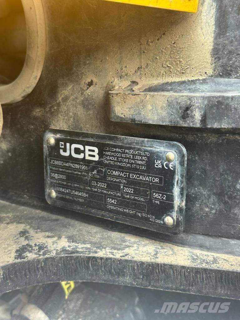 JCB 56 Z-2 Excavatoare pe șenile
