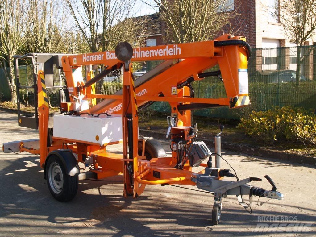 Niftylift 120 T Platforme aeriene montate pe remorca