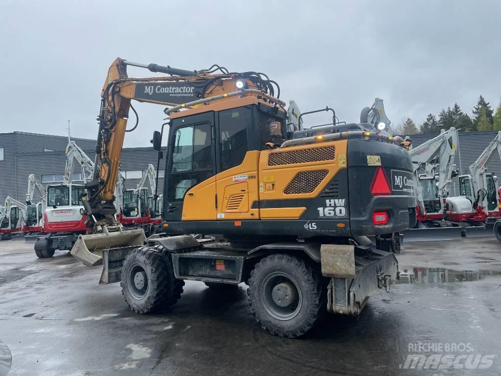 Hyundai HW160 Excavatoare cu roti