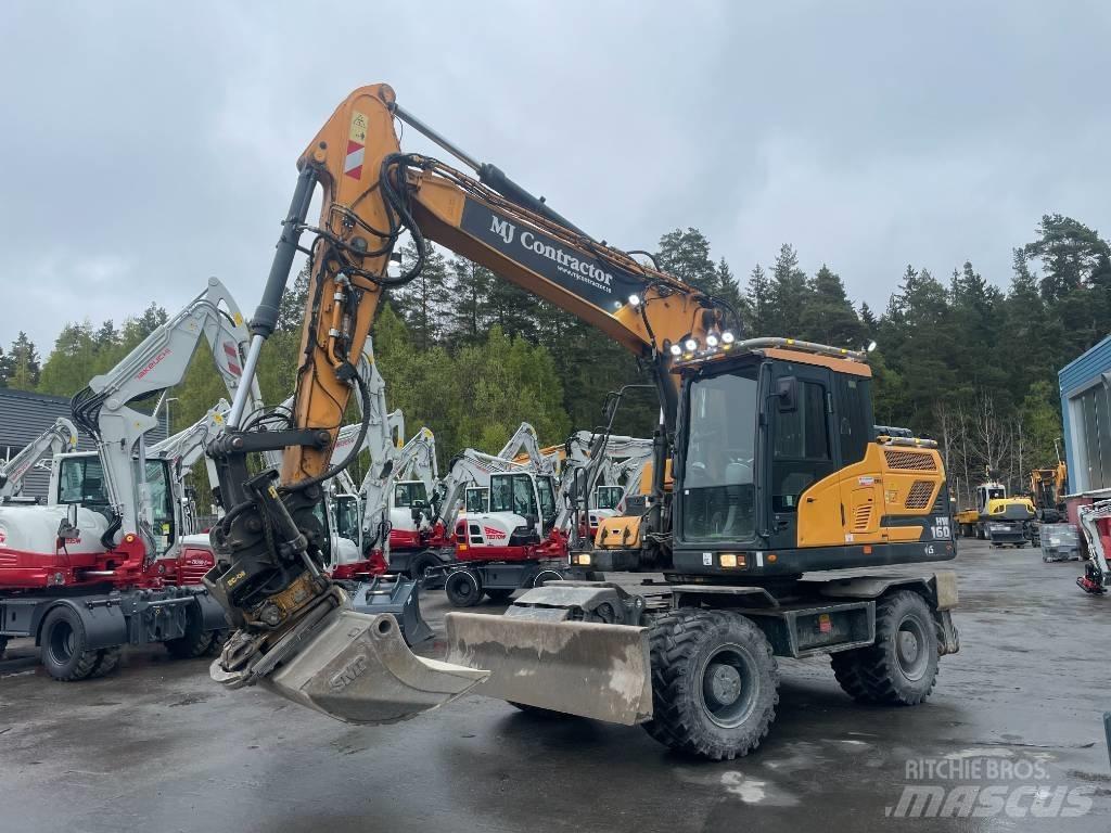 Hyundai HW160 Excavatoare cu roti