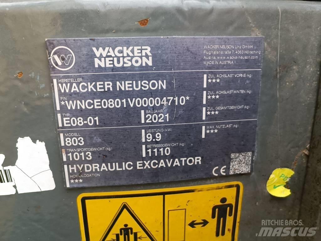 Wacker Neuson 803 Excavatoare pe șenile
