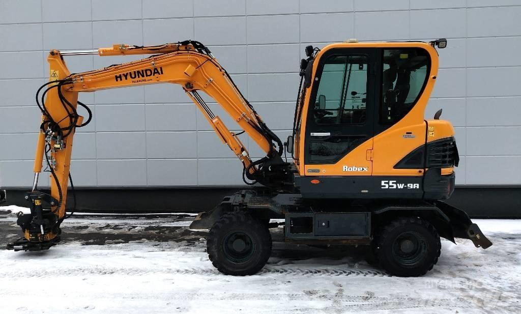 Hyundai 55W-9a Excavatoare cu roti