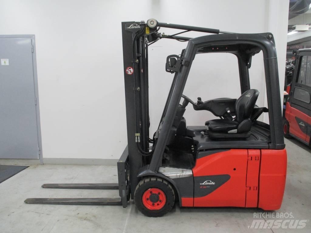 Linde E 16 C-02 Stivuitor electric