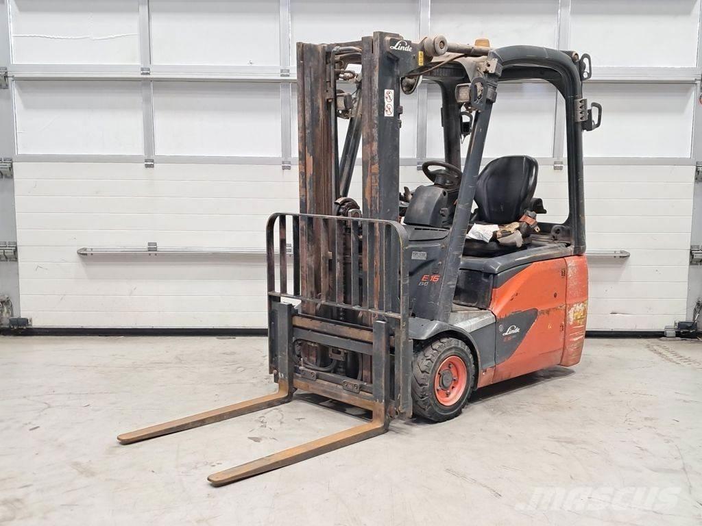 Linde E16C-02 Stivuitor electric