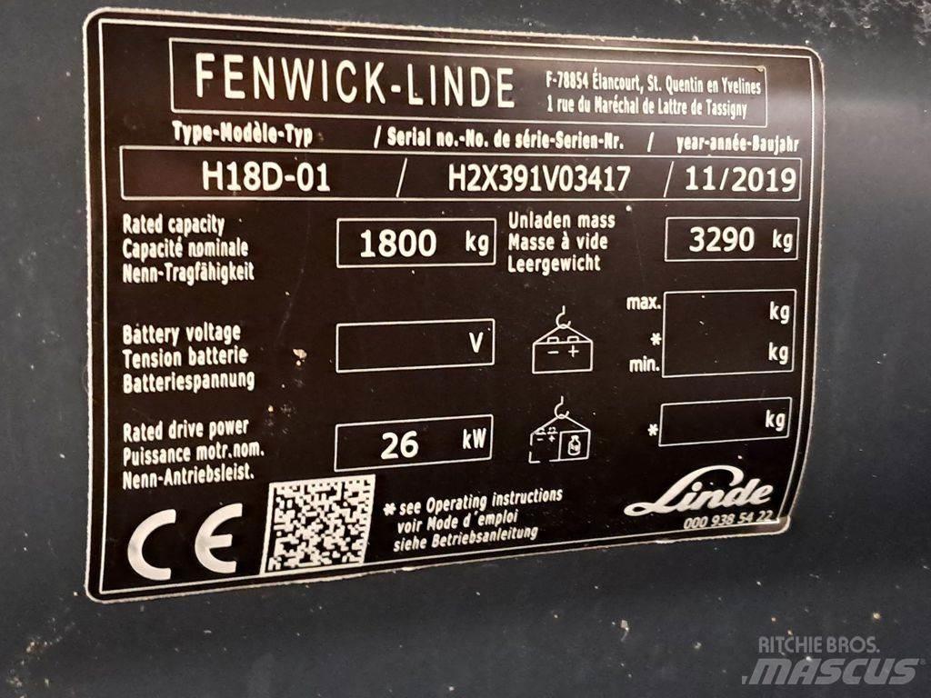Linde H18D-01 Stivuitor diesel