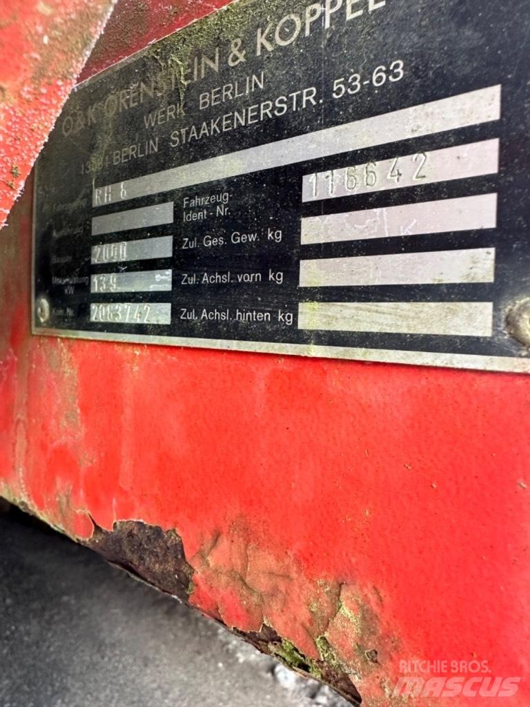O&K RH8 Excavatoare pe șenile
