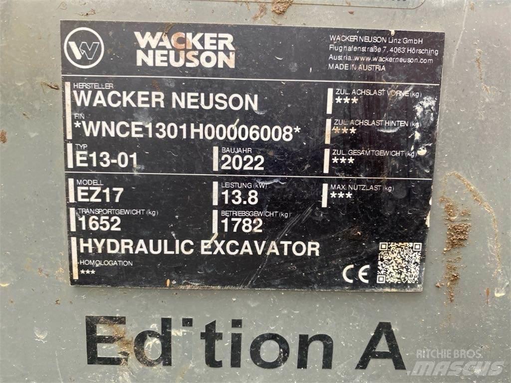 Wacker Neuson EZ17 Excavatoare pe șenile
