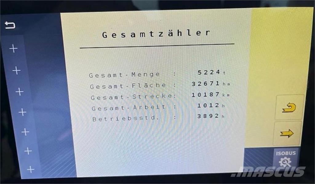 Rauch AGT 6036 Împrastierea mineralelor