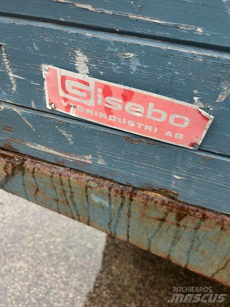 Gisebo Tippvagn Remorci rabatabile