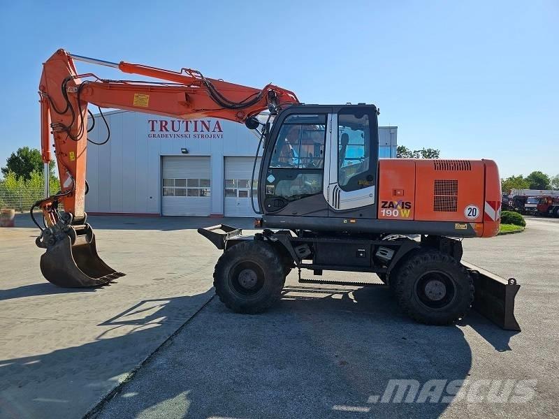 Hitachi ZX 190 W-3 Excavatoare cu roti