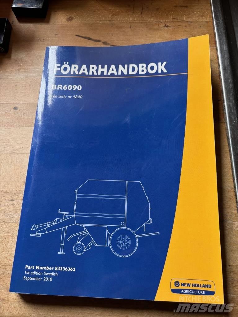 New Holland BR 6090 Masina de balotat cilindric