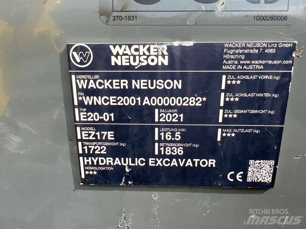 Wacker Neuson EZ17e Excavatoare pe șenile
