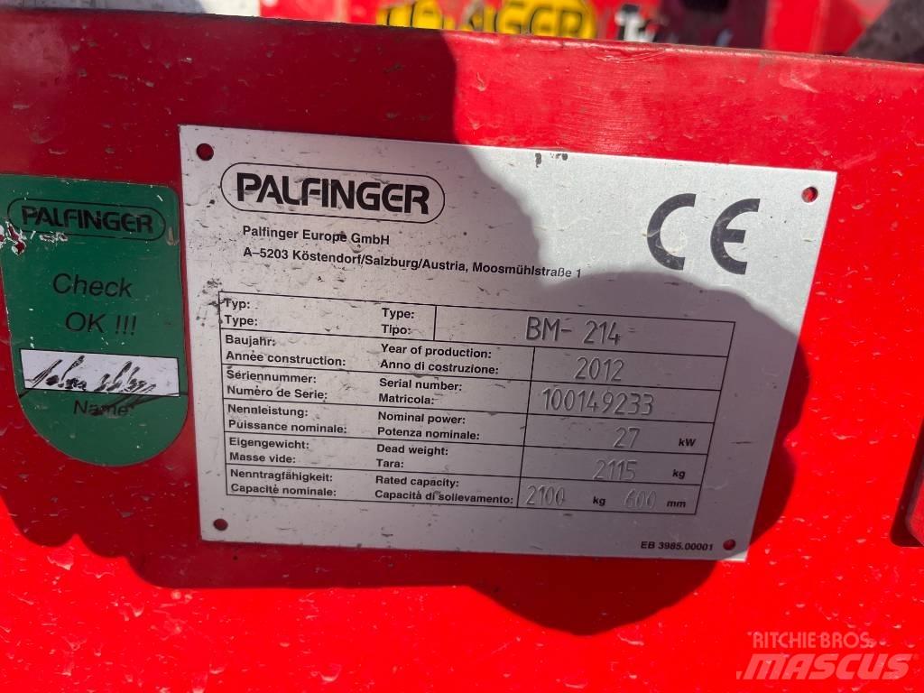 Palfinger BM 214 Stivuitoare montate pe camioane