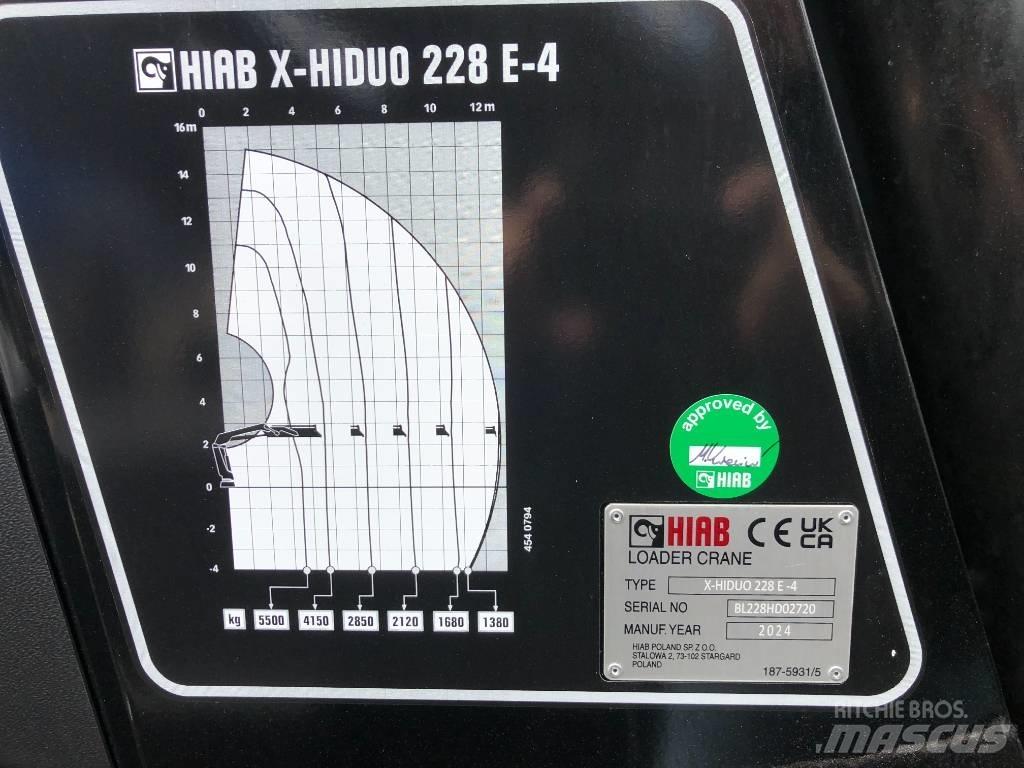 HIAB X-HiDuo 228 E-4 Macarale de încarcat
