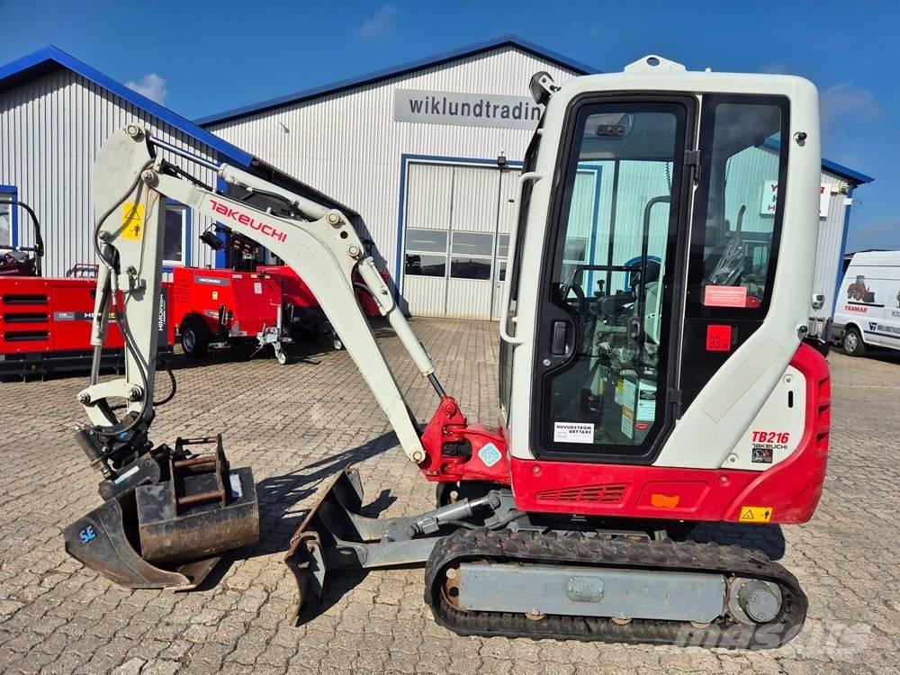 Takeuchi TB 216 Mini excavatoare < 7t