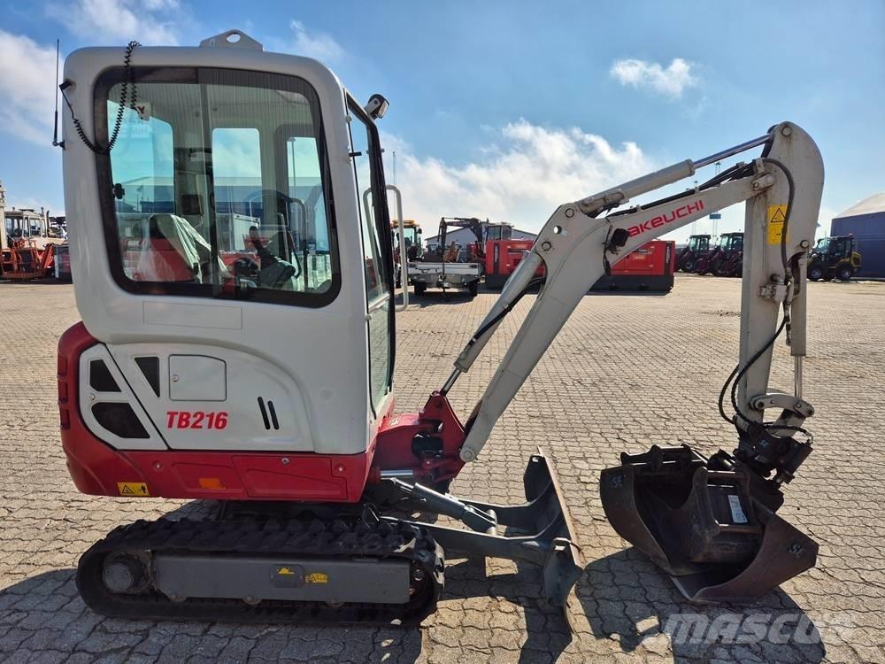 Takeuchi TB 216 Mini excavatoare < 7t