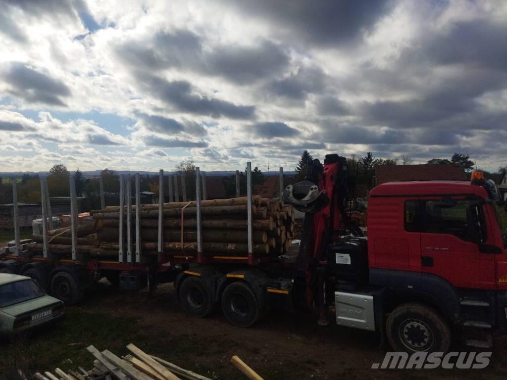 MAN TGS 13.480 Camion pentru lemne