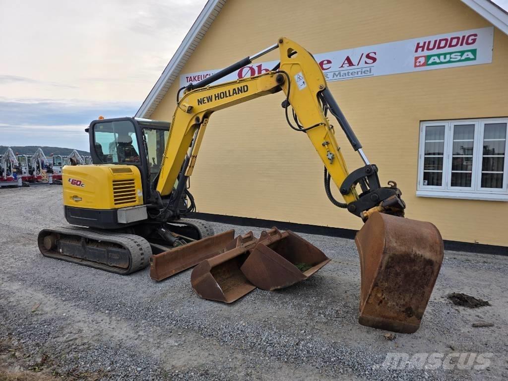 New Holland E60C Mini excavatoare < 7t