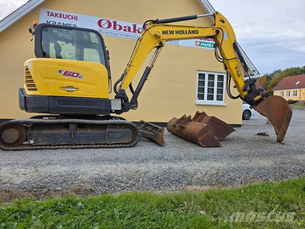 New Holland E60C Mini excavatoare < 7t