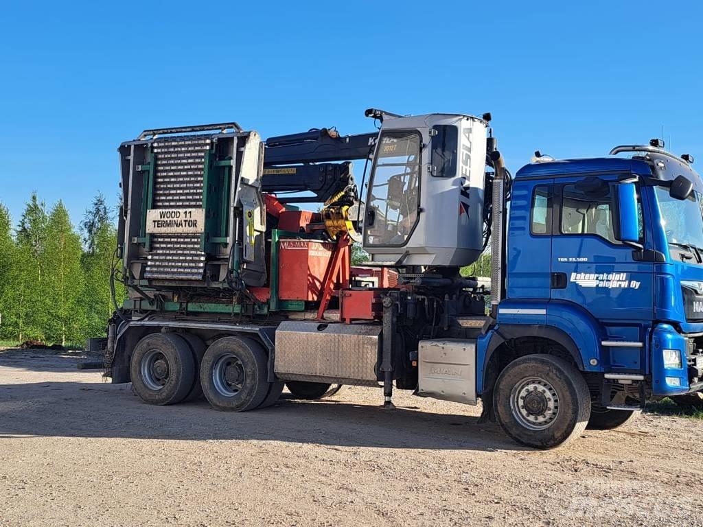 Mus-Max WT11 Masini de tocat lemn