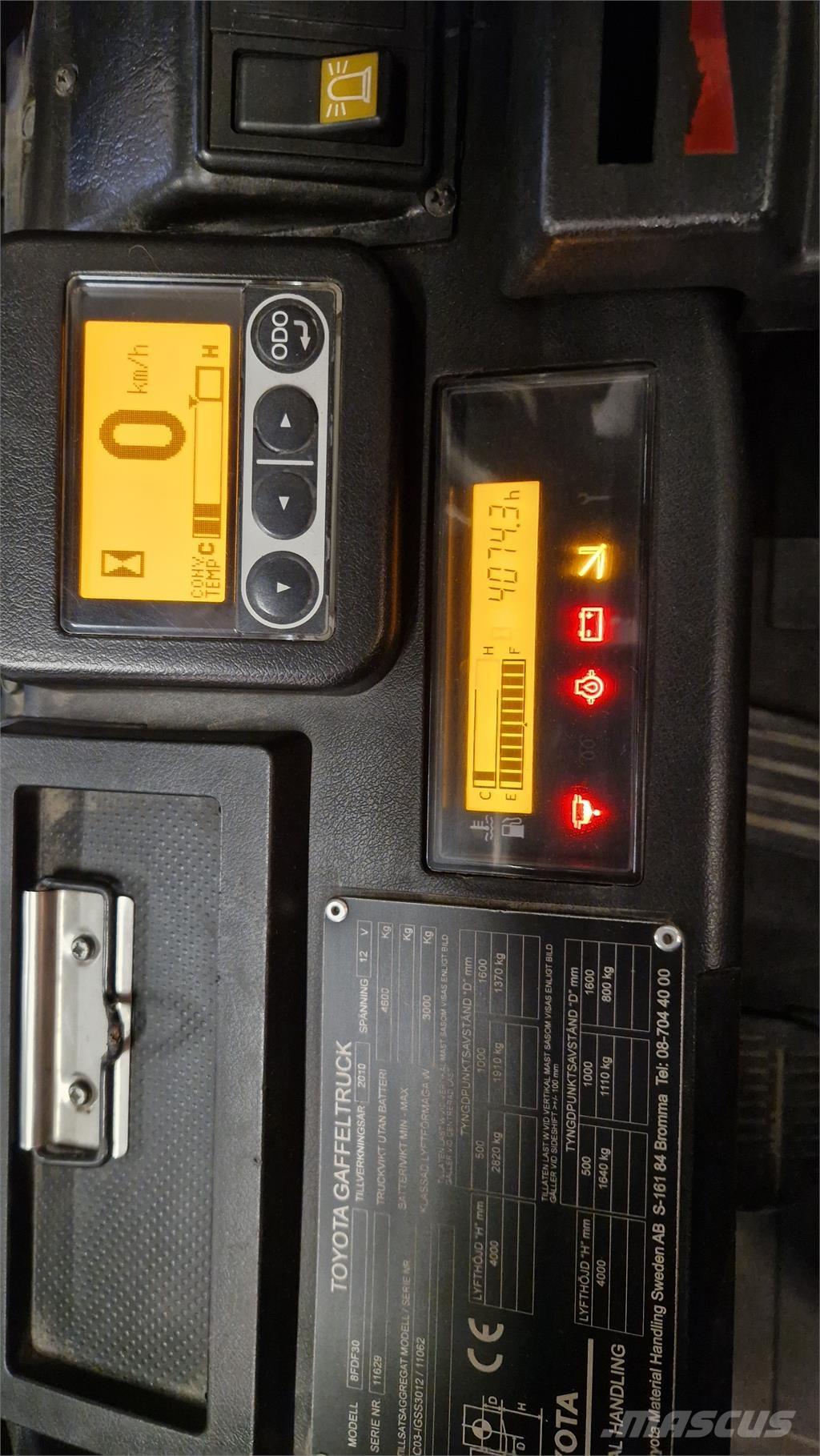 Toyota 8FDF30 Stivuitor diesel