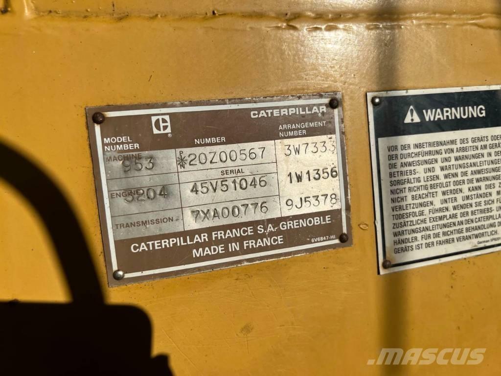 CAT 953 - Ripper Încarcatoare cu excavator