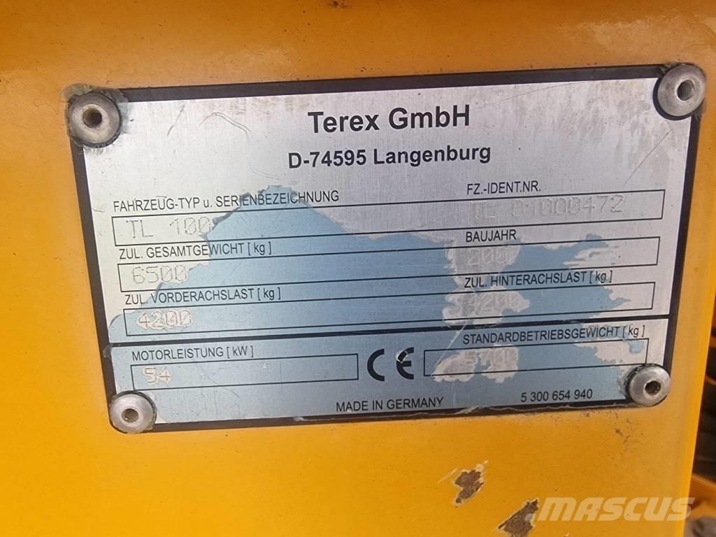 Terex TL 100 Incarcator pe pneuri