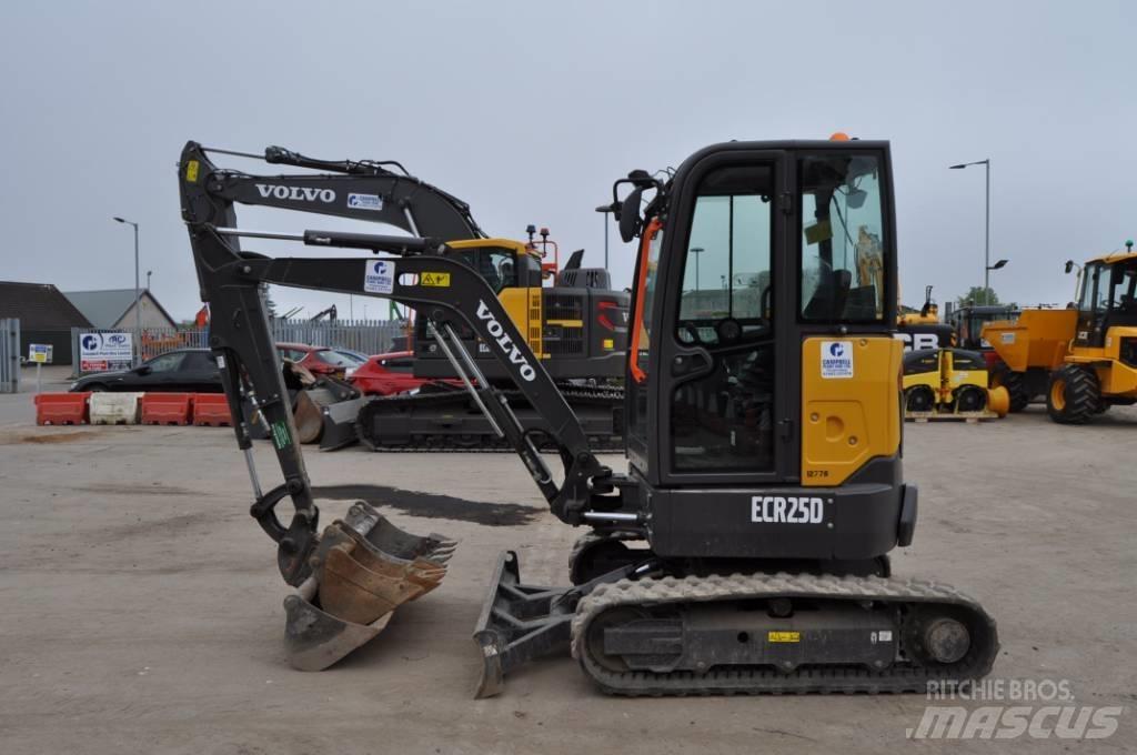 Volvo ECR 25 D Mini excavatoare < 7t
