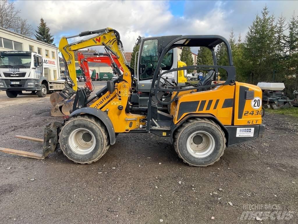Schäffer 2430 SLT Incarcator pe pneuri