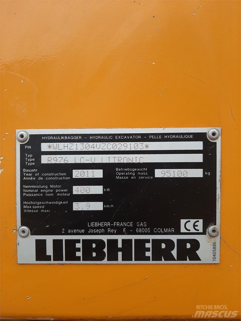 Liebherr 976 Excavatoare pe șenile
