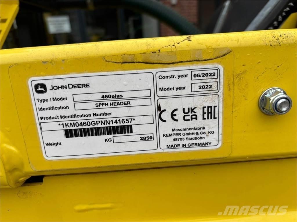 Kemper 460 Plus Utilaje agricole - Altele