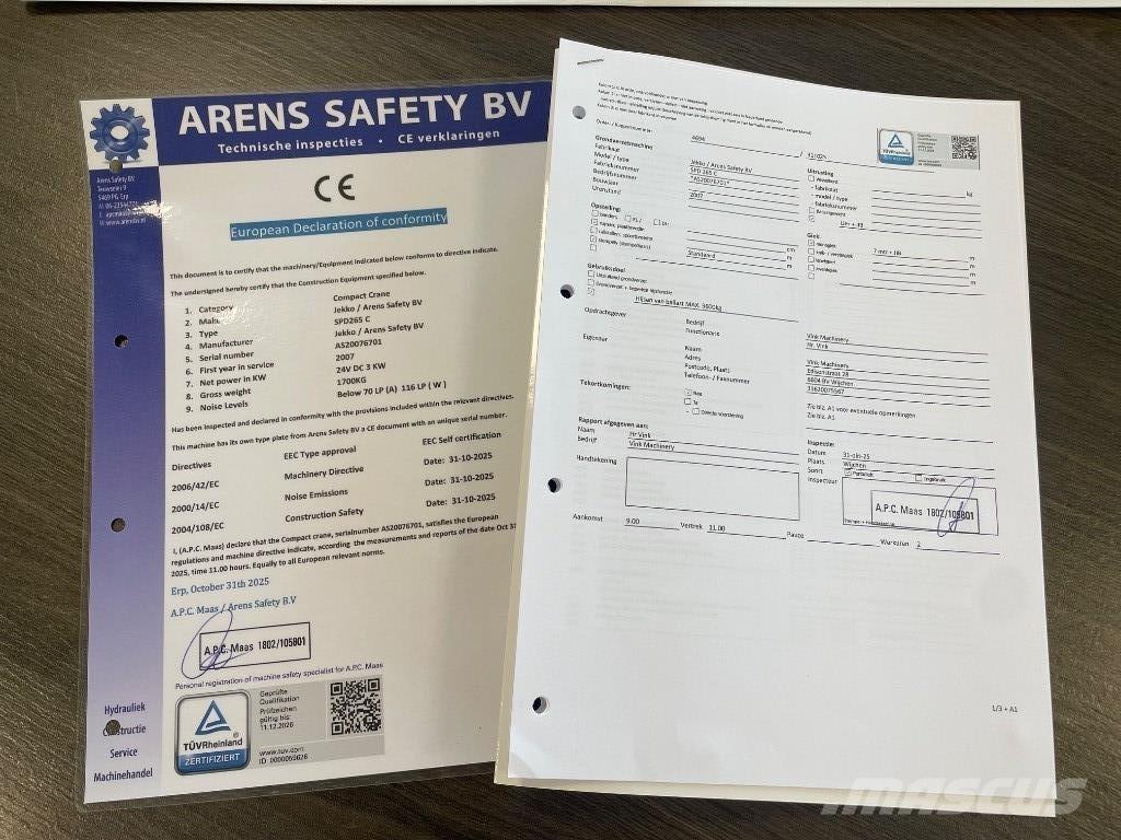 Jekko SPD 265 C  SOLD Mini macarale