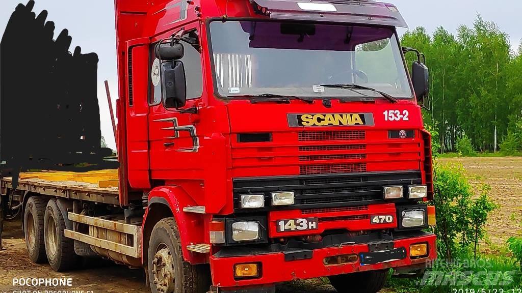 Scania 143 H 470 Camion pentru lemne