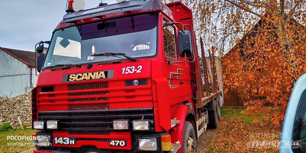 Scania 143 H 470 Camion pentru lemne