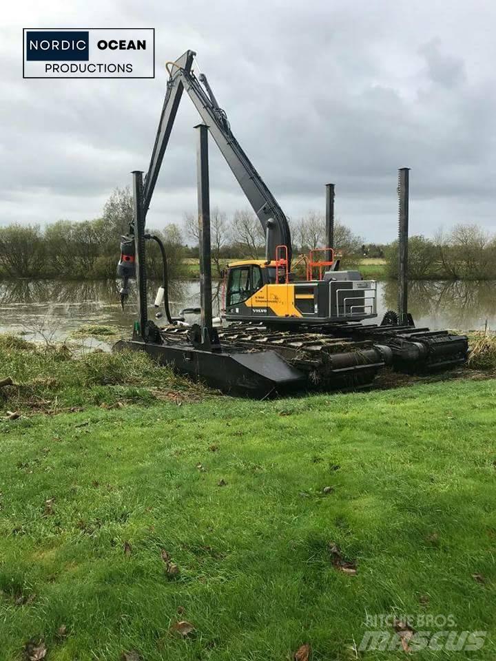  Nop  14 , 18, 22, 30, 40 Excavator amfibiu