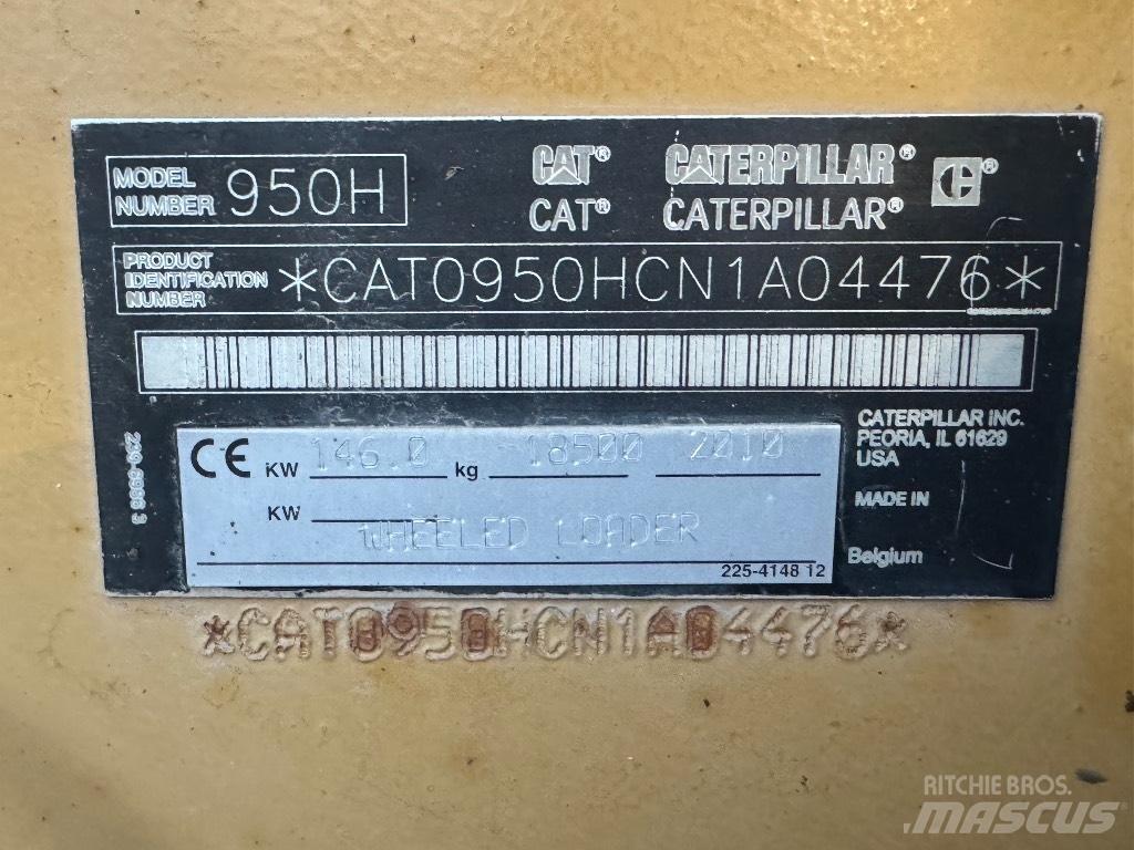 CAT 950H Incarcator pe pneuri