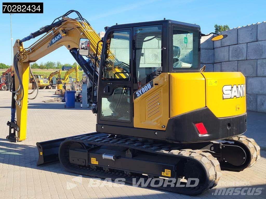 Sany SY80 U A/C Mini excavatoare < 7t