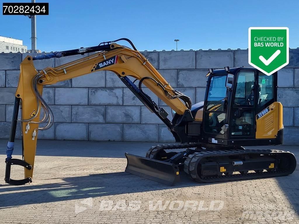 Sany SY80 U A/C Mini excavatoare < 7t