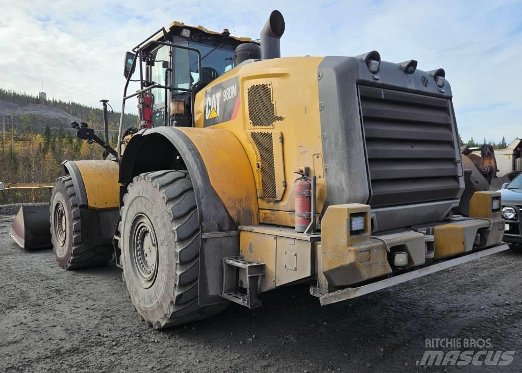 CAT 980 M Incarcator pe pneuri