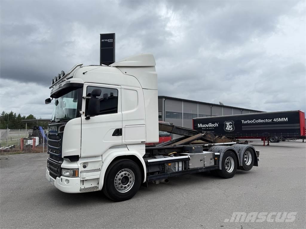 Scania R 520 6X2 Camion cu carlig de ridicare