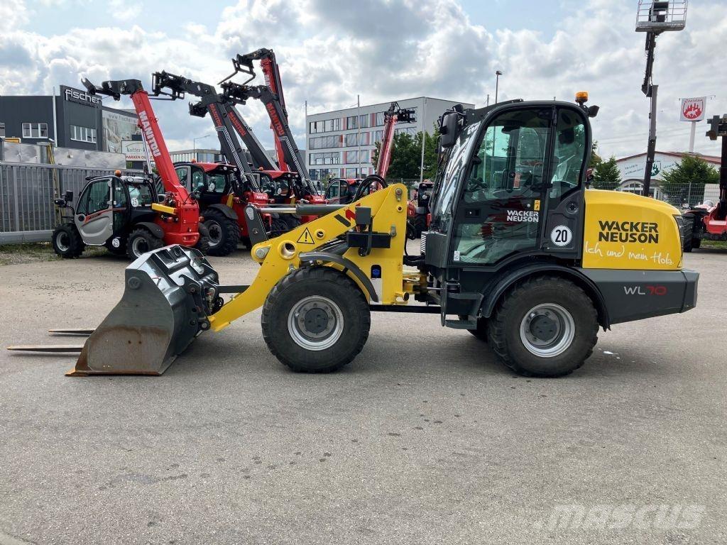 Wacker WL 70 Incarcator pe pneuri