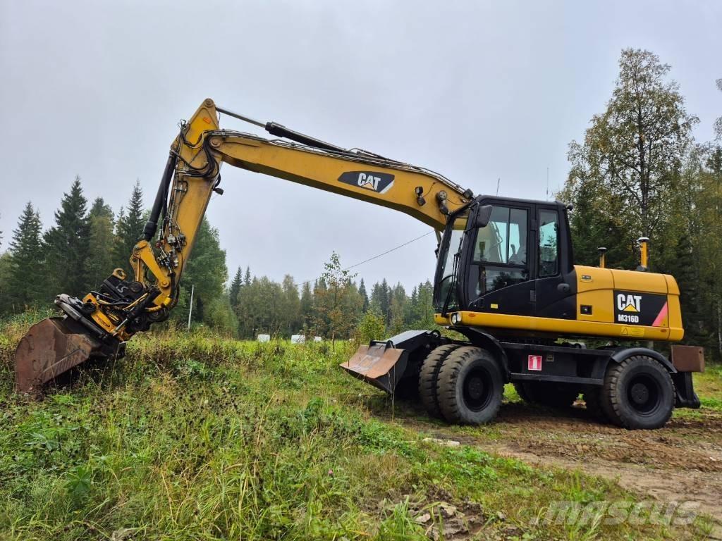 CAT M 316 D Excavatoare cu roti
