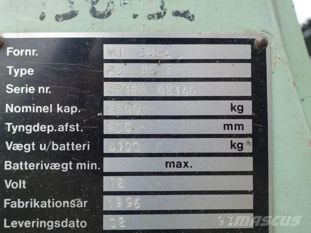 Mitsubishi FD 25 T Stivuitor diesel