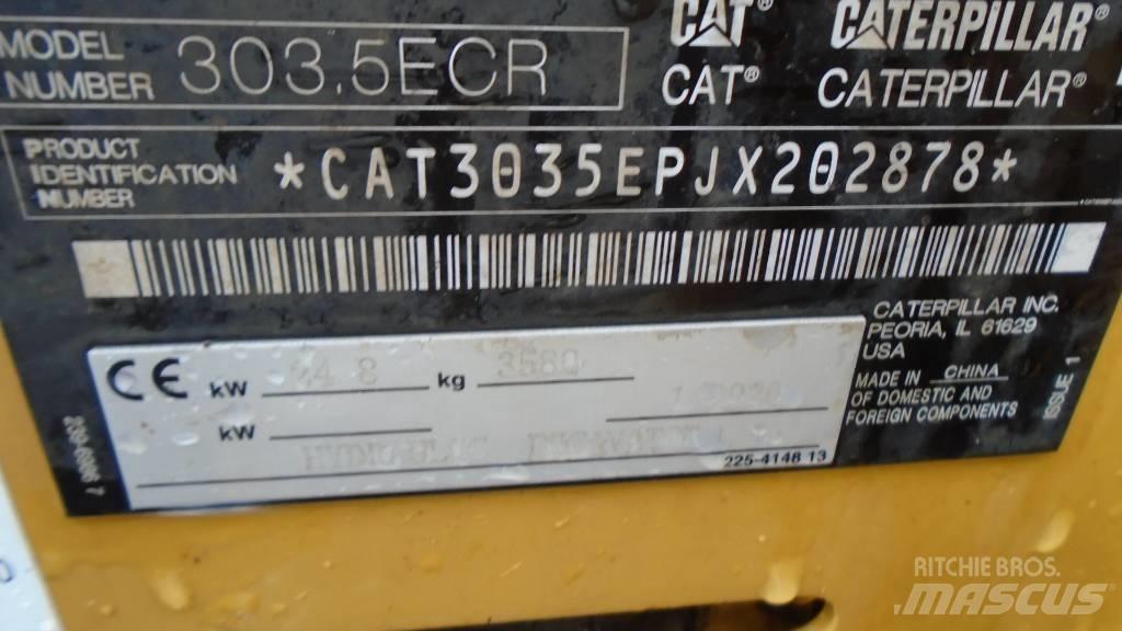 CAT 303.5 E CR Mini excavatoare < 7t