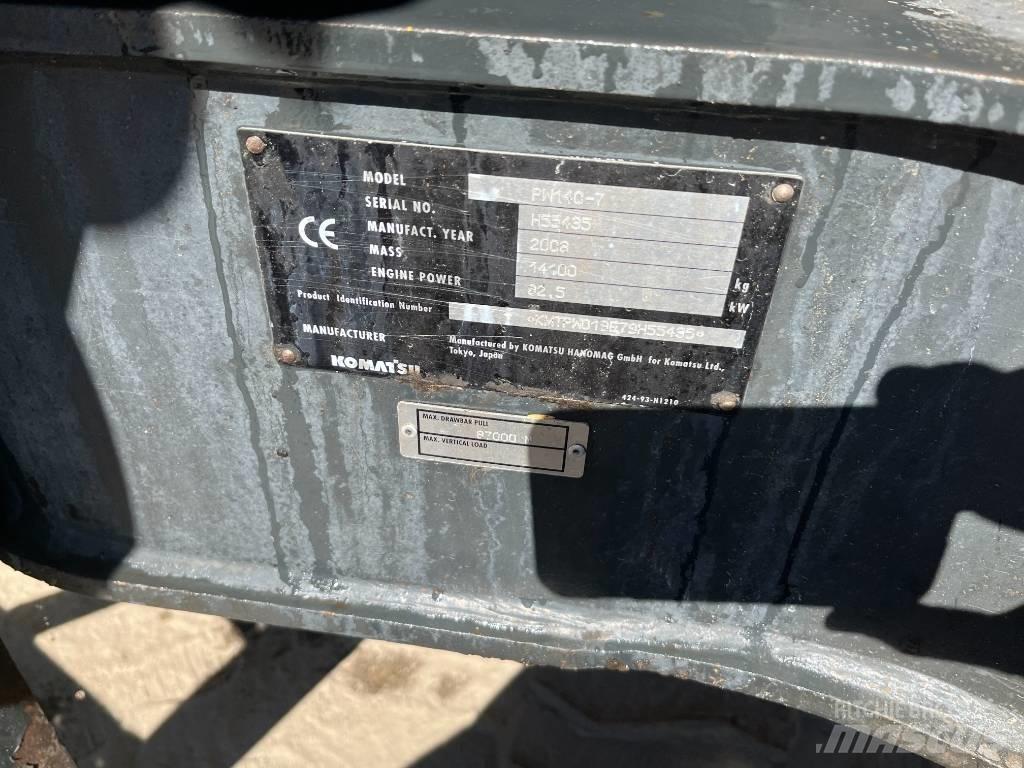 Komatsu PW 140-7 Excavatoare cu roti