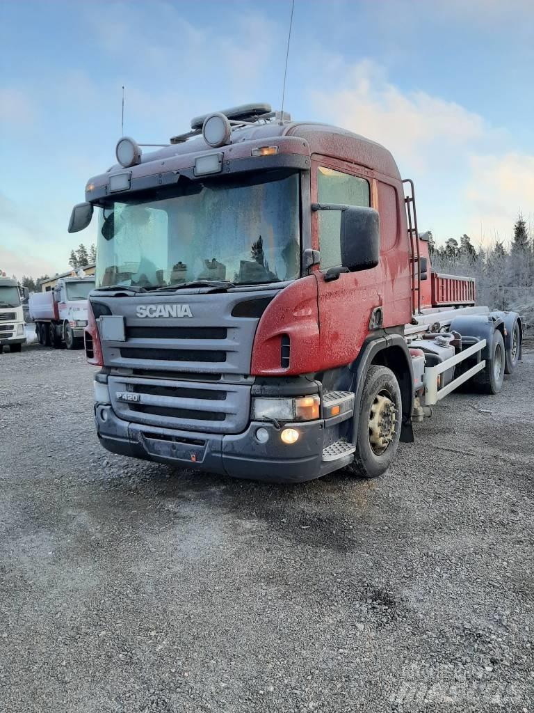 Scania P 420 Camion cadru container