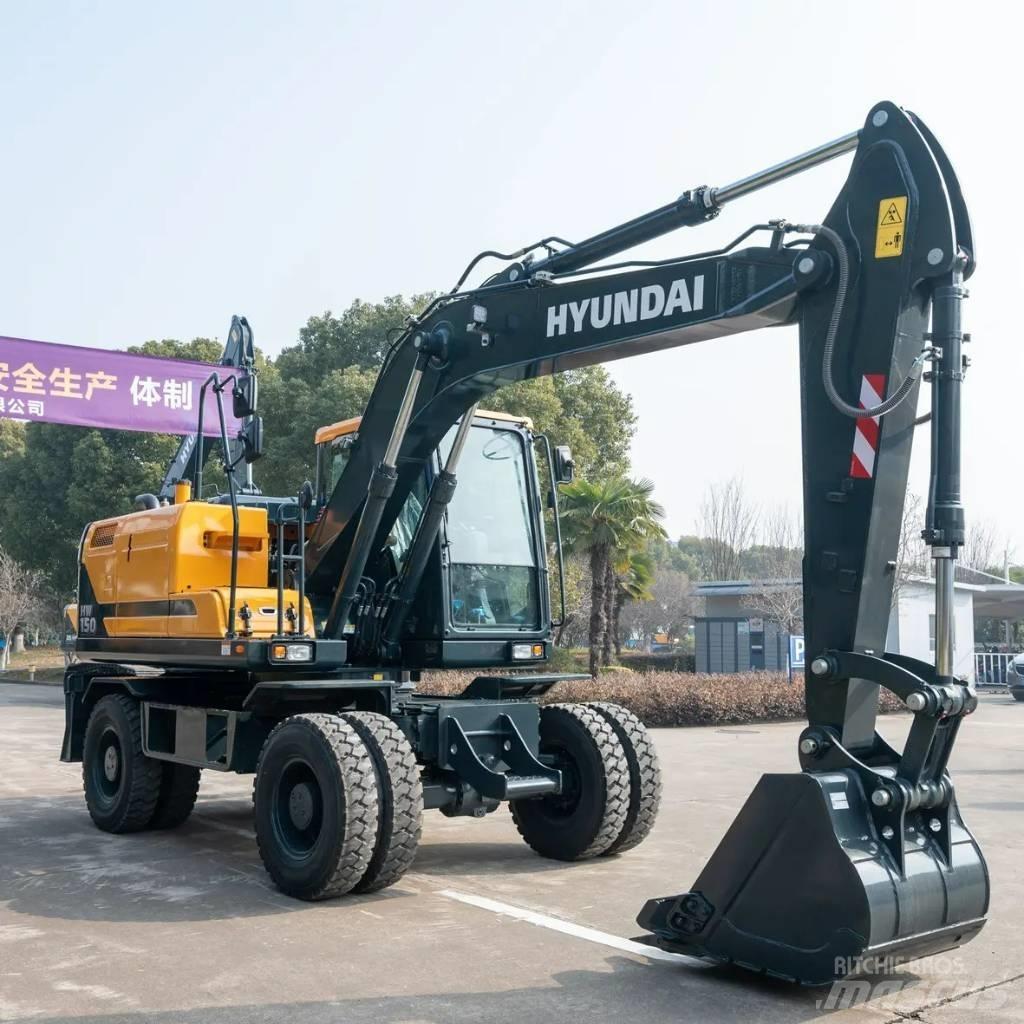 Hyundai HW 150 Excavatoare cu roti