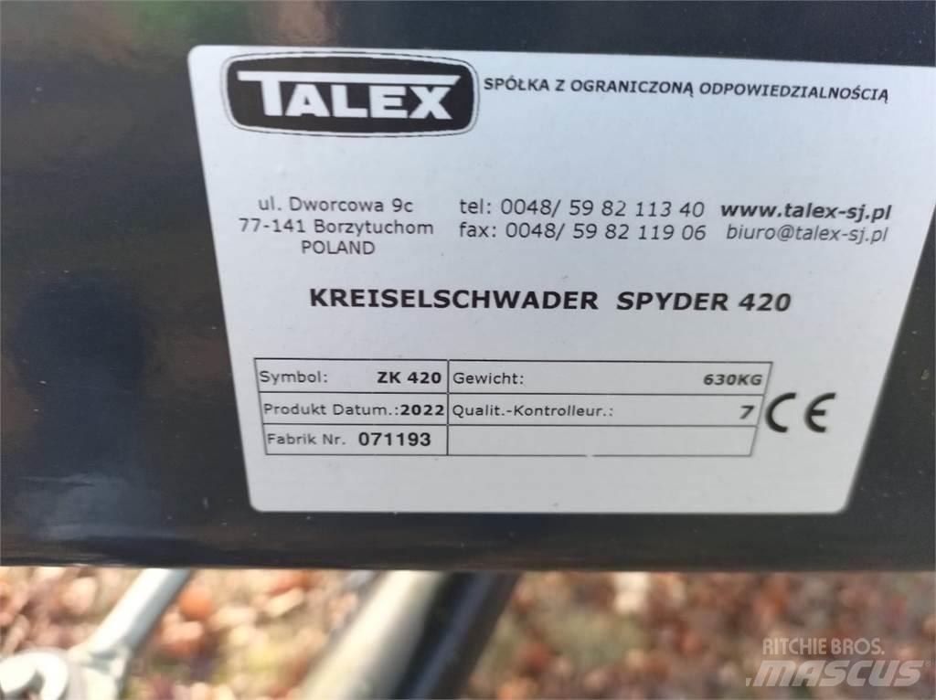 Talex SPYDER 420 Utilaj de răvăşit fân