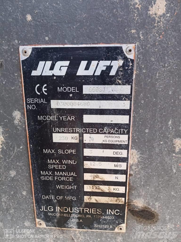 JLG 660 SJ Nacele cu brat telescopic