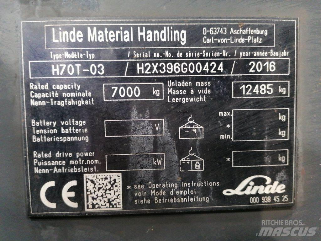 Linde H70T-01 Stivuitor GPL